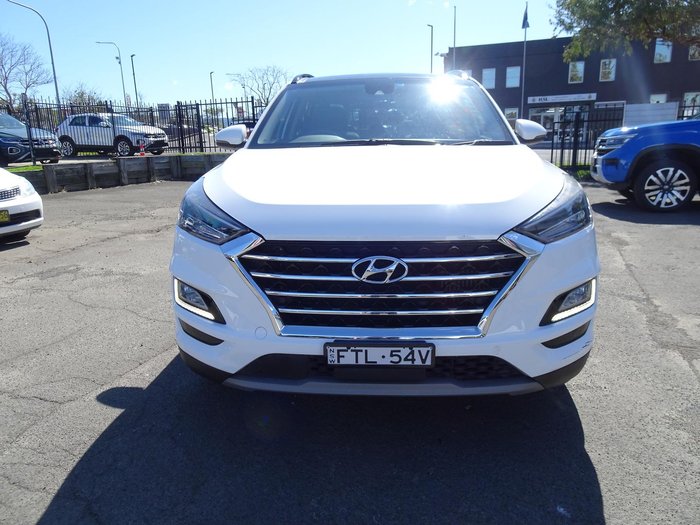 2019 Hyundai Tucson Highlander TL3 MY19 AWD Pure White