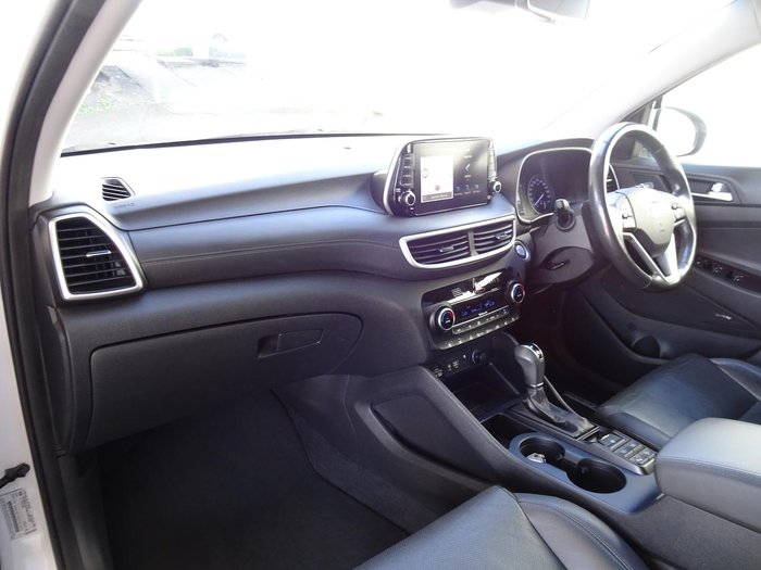 2019 Hyundai Tucson Highlander TL3 MY19 AWD Pure White