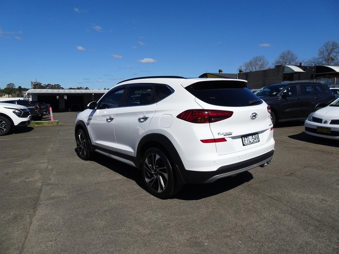 2019 Hyundai Tucson Highlander TL3 MY19 AWD Pure White