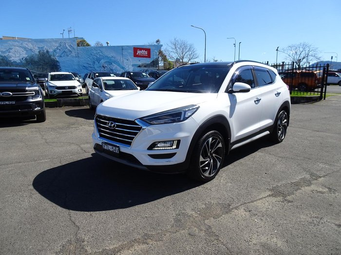 2019 Hyundai Tucson Highlander TL3 MY19 AWD Pure White