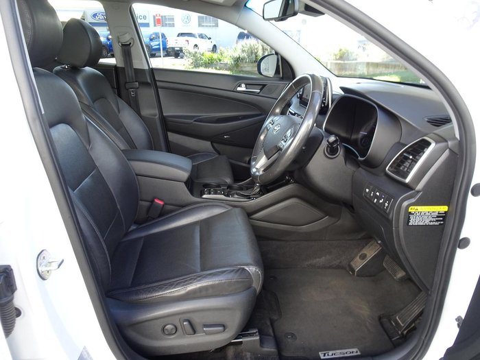 2019 Hyundai Tucson Highlander TL3 MY19 AWD Pure White