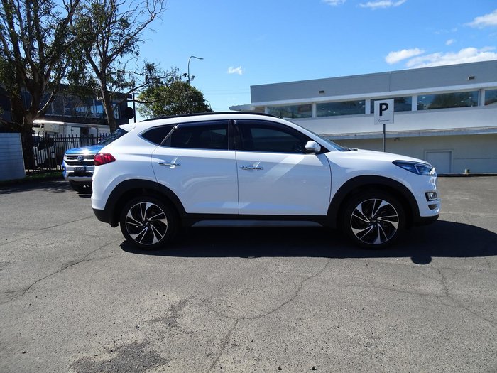 2019 Hyundai Tucson Highlander TL3 MY19 AWD Pure White