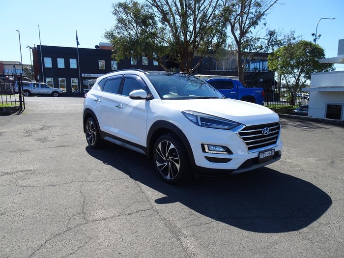 2019 Hyundai Tucson Highlander TL3 MY19 AWD Pure White
