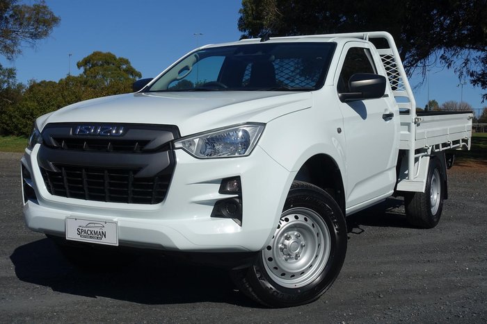 2020 Isuzu D-MAX SX MY21 4X4 Dual Range Mineral White