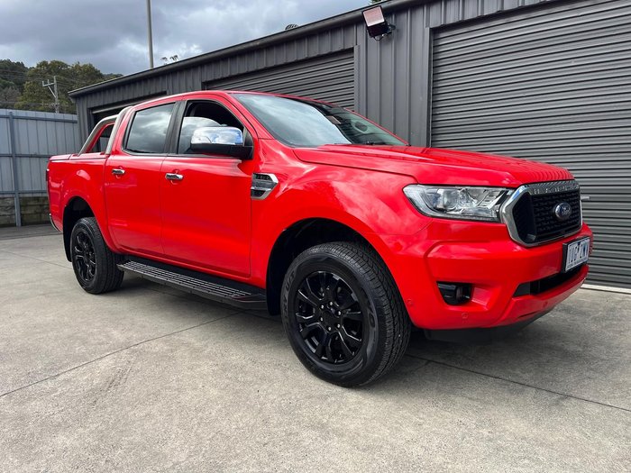 2021 Ford Ranger XLT Hi-Rider PX MkIII MY21.25 4x2 True Red