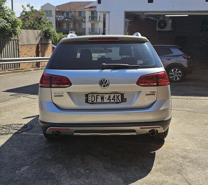 2016 Volkswagen Golf Alltrack 132TSI 7 MY16 Four Wheel Drive Reflex Silver