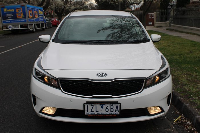 2018 Kia Cerato S YD MY18 Clear White