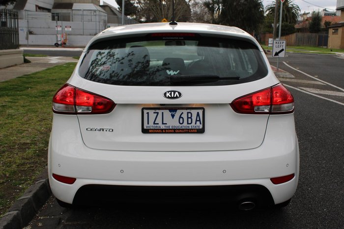2018 Kia Cerato S YD MY18 Clear White