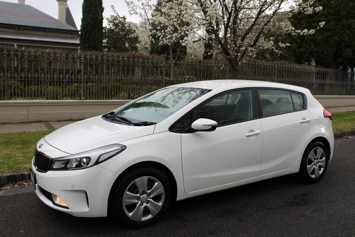 2018 Kia Cerato S YD MY18 Clear White