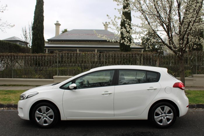 2018 Kia Cerato S YD MY18 Clear White