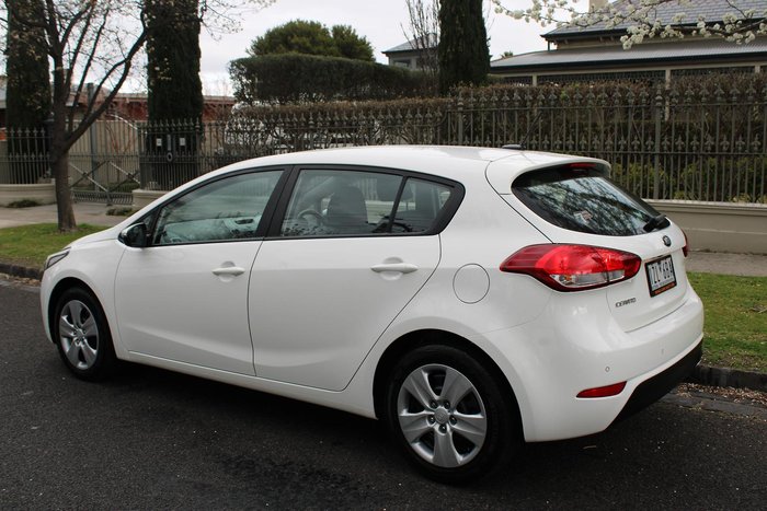 2018 Kia Cerato S YD MY18 Clear White