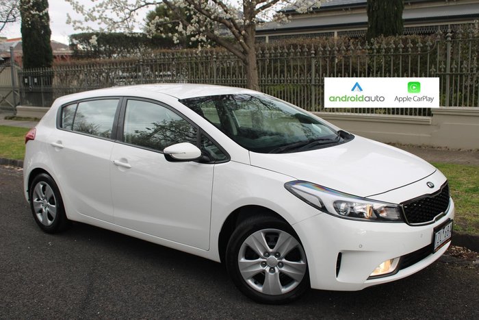2018 Kia Cerato S YD MY18 Clear White
