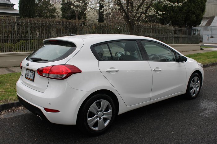 2018 Kia Cerato S YD MY18 Clear White