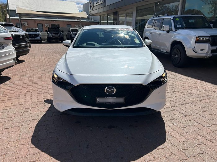 2024 Mazda 3 G20 Pure BP Series Snowflake White Pearl