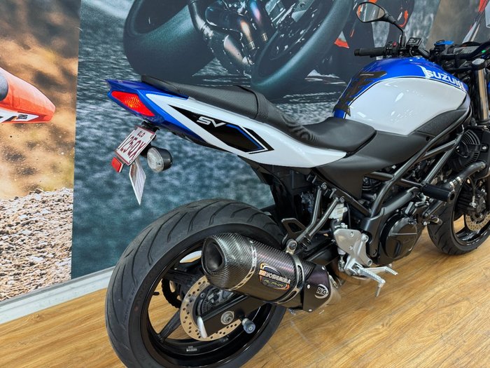 2018 Suzuki SV650UA (LAMS, ABS) BLUE