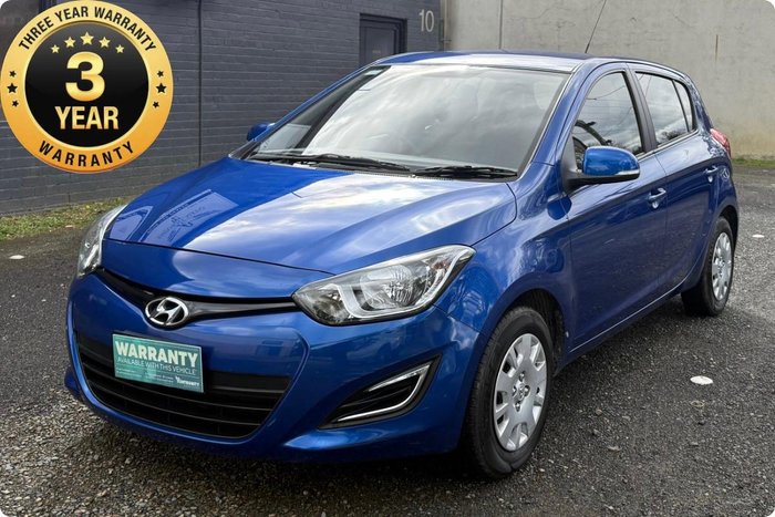 2012 Hyundai i20 Active PB MY13 Pristine Blue