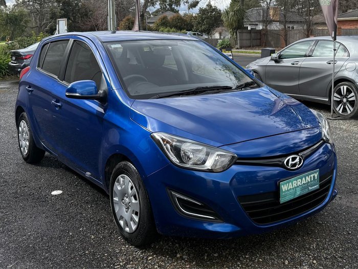 2012 Hyundai i20 Active PB MY13 Pristine Blue