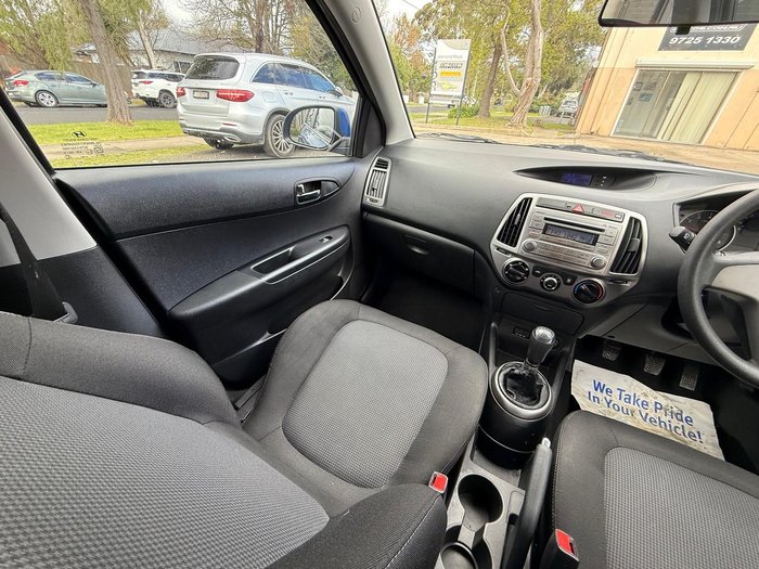 2012 Hyundai i20 Active PB MY13 Pristine Blue