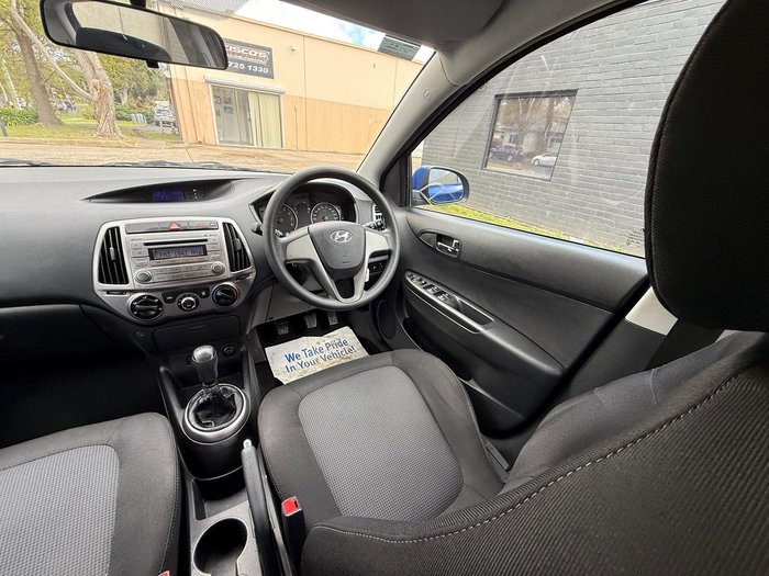 2012 Hyundai i20 Active PB MY13 Pristine Blue