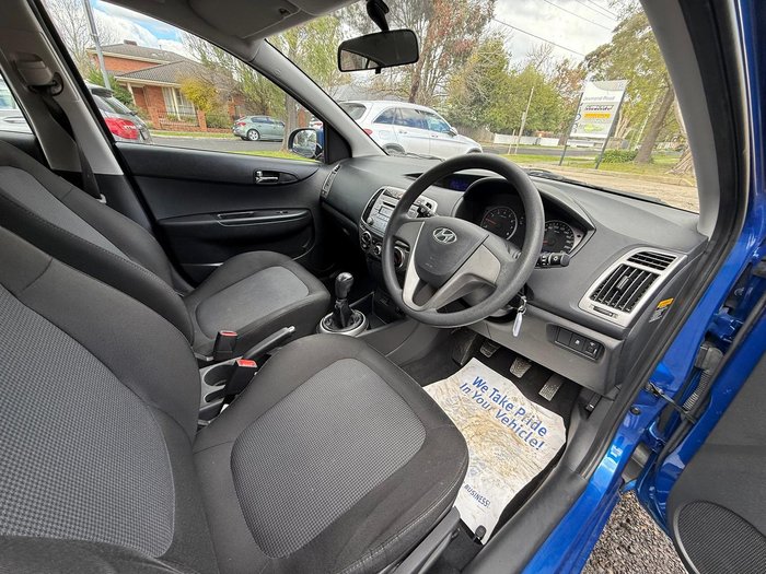 2012 Hyundai i20 Active PB MY13 Pristine Blue