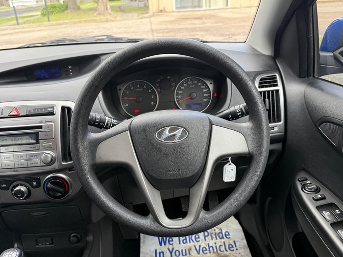 2012 Hyundai i20 Active PB MY13 Pristine Blue