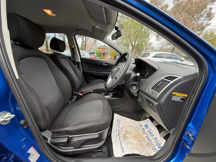2012 Hyundai i20 Active PB MY13 Pristine Blue