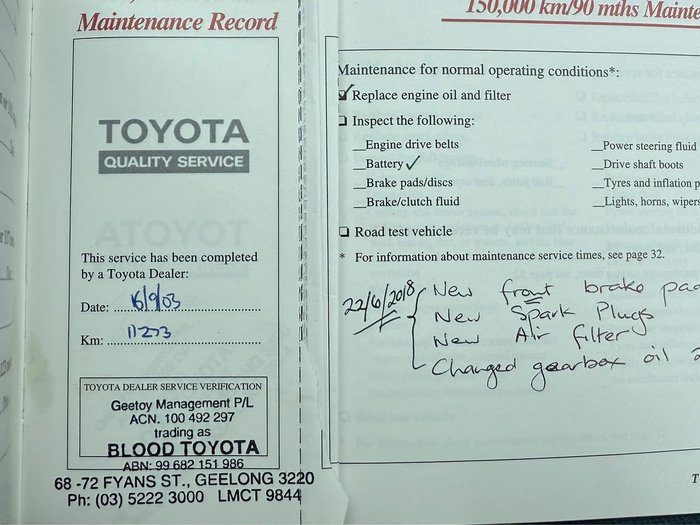 2002 Toyota Echo NCP10R Glacier White