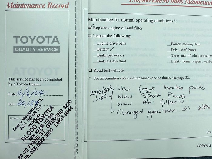 2002 Toyota Echo NCP10R Glacier White