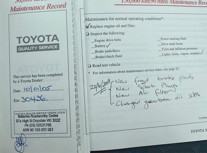 2002 Toyota Echo NCP10R Glacier White