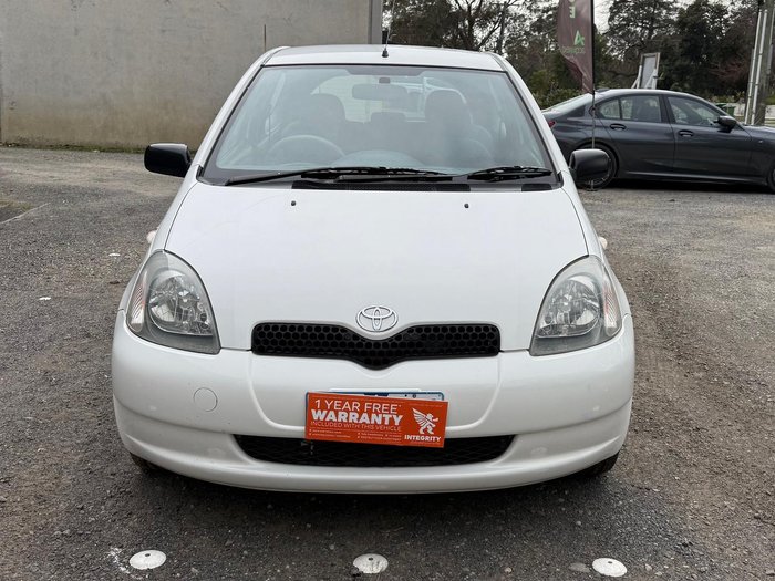 2002 Toyota Echo NCP10R Glacier White
