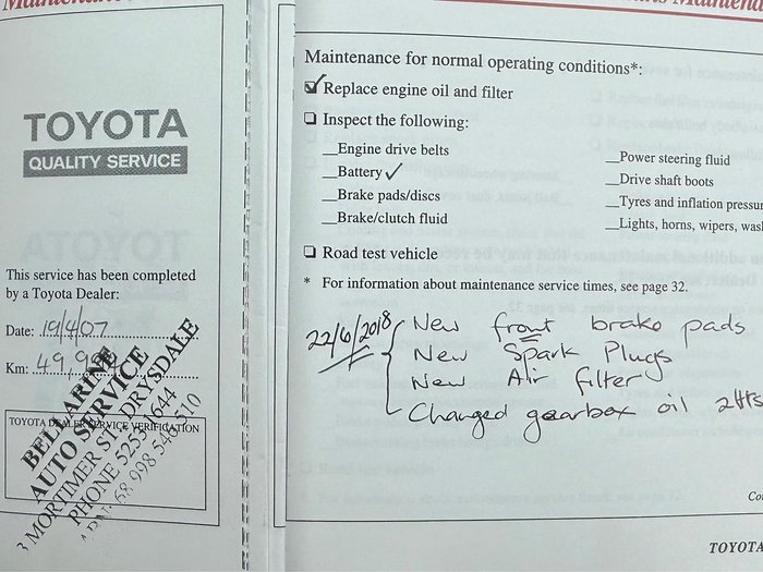 2002 Toyota Echo NCP10R Glacier White