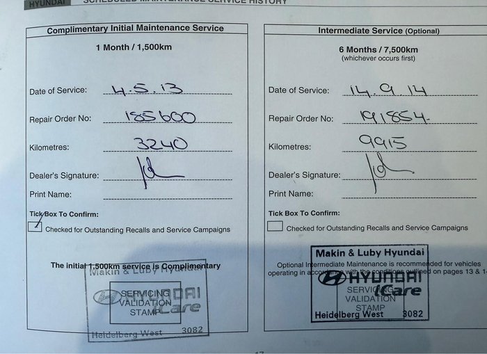 2013 Hyundai i30 Active GD Phantom Black