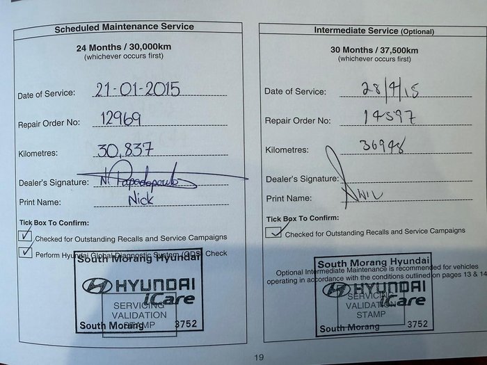 2013 Hyundai i30 Active GD Phantom Black