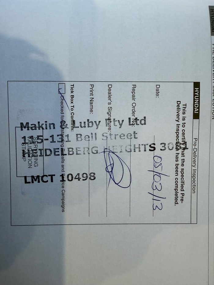 2013 Hyundai i30 Active GD Phantom Black