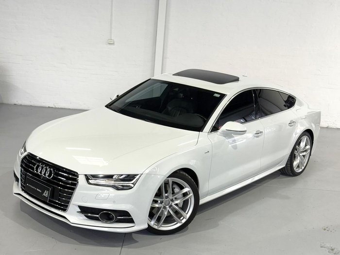 2015 Audi A7 S Line 4G MY16 Four Wheel Drive Glacier White