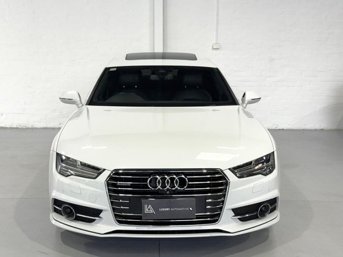 2015 Audi A7 S Line 4G MY16 Four Wheel Drive Glacier White