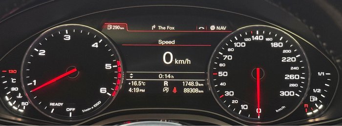 2015 Audi A7 S Line 4G MY16 Four Wheel Drive Glacier White