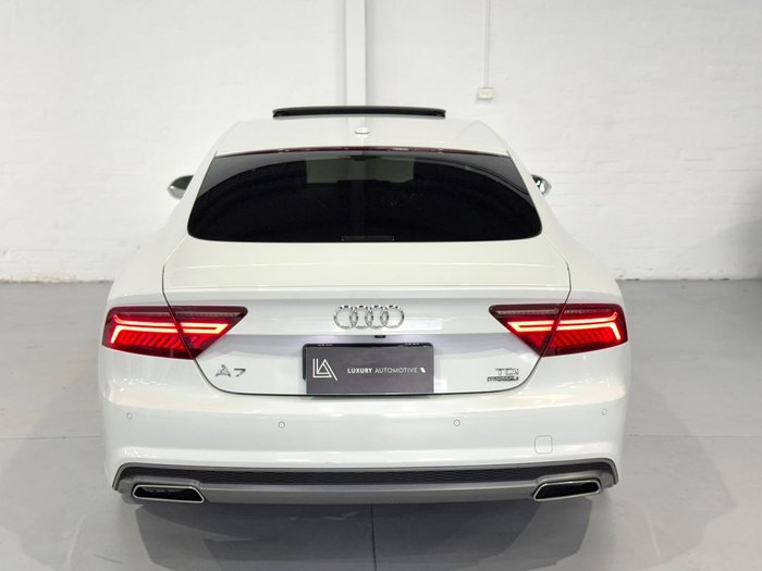 2015 Audi A7 S Line 4G MY16 Four Wheel Drive Glacier White