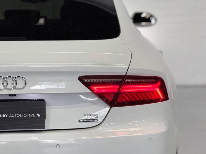 2015 Audi A7 S Line 4G MY16 Four Wheel Drive Glacier White