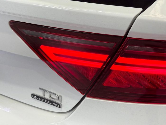 2015 Audi A7 S Line 4G MY16 Four Wheel Drive Glacier White