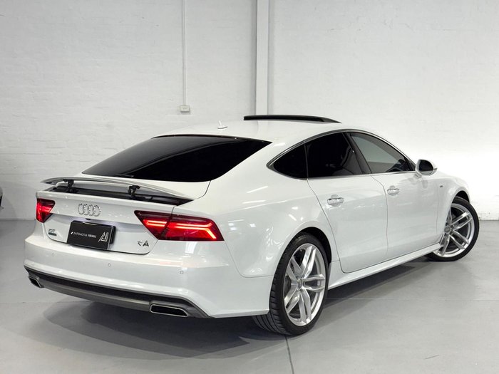 2015 Audi A7 S Line 4G MY16 Four Wheel Drive Glacier White