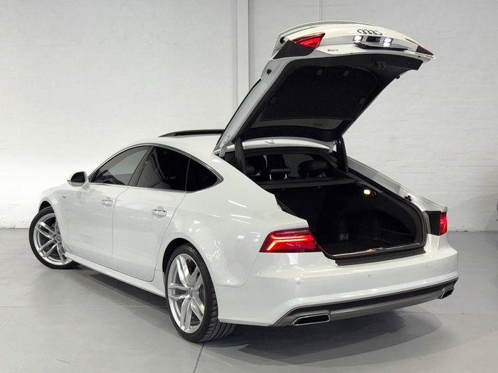 2015 Audi A7 S Line 4G MY16 Four Wheel Drive Glacier White