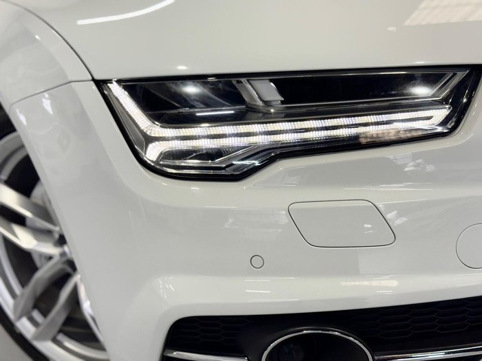 2015 Audi A7 S Line 4G MY16 Four Wheel Drive Glacier White