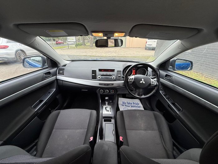 2010 Mitsubishi Lancer ES CJ MY10 Lightning Blue