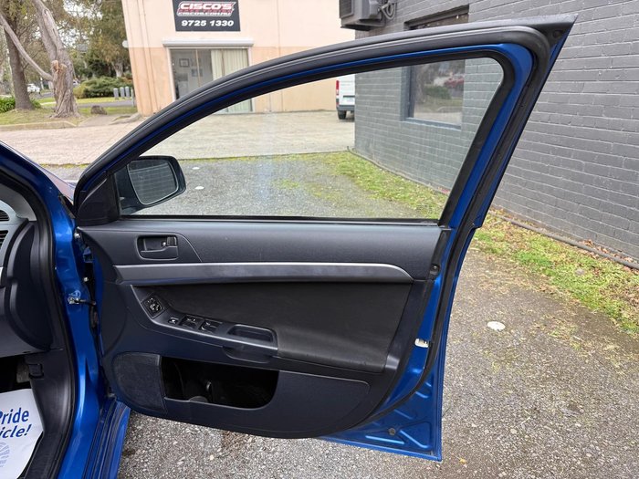 2010 Mitsubishi Lancer ES CJ MY10 Lightning Blue