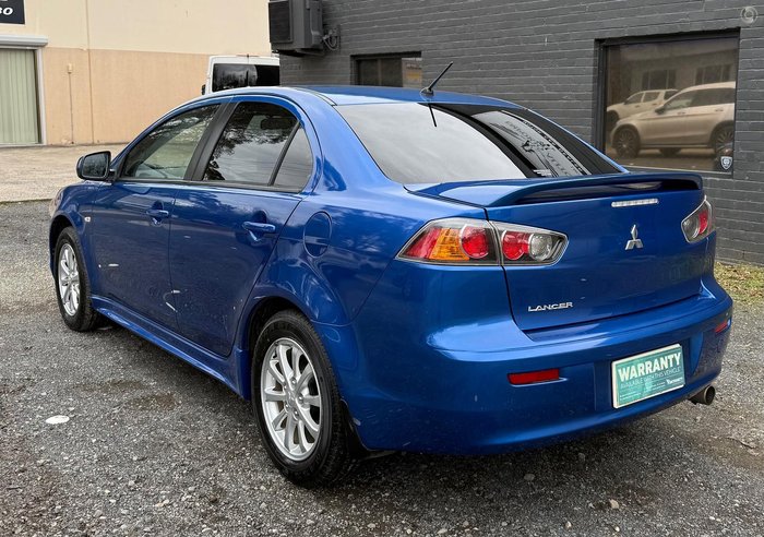 2010 Mitsubishi Lancer ES CJ MY10 Lightning Blue