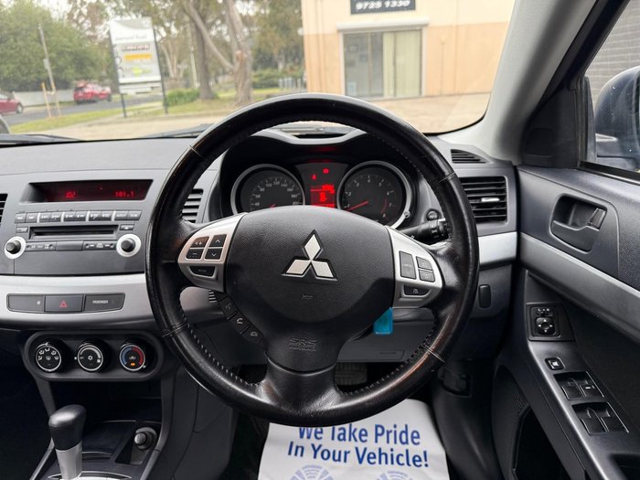 2010 Mitsubishi Lancer ES CJ MY10 Lightning Blue