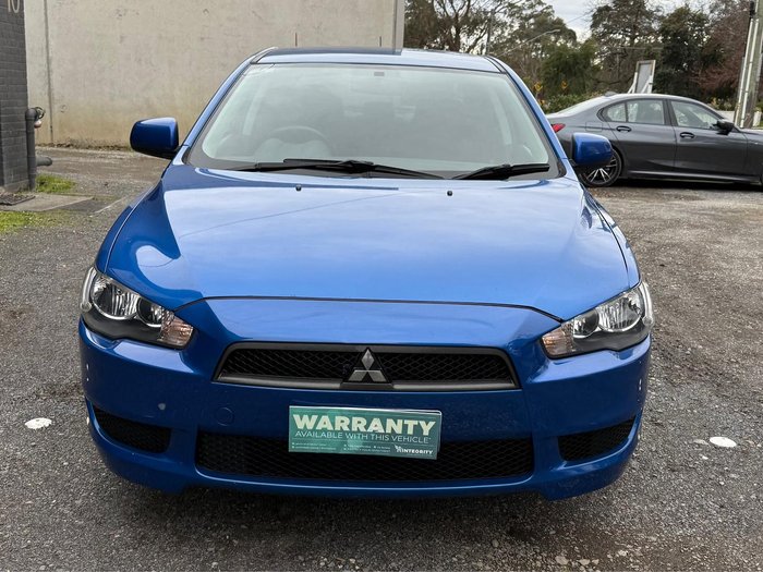 2010 Mitsubishi Lancer ES CJ MY10 Lightning Blue