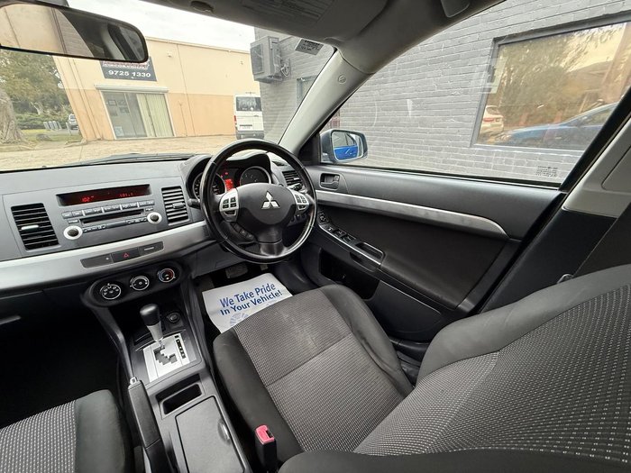 2010 Mitsubishi Lancer ES CJ MY10 Lightning Blue