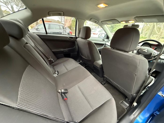 2010 Mitsubishi Lancer ES CJ MY10 Lightning Blue